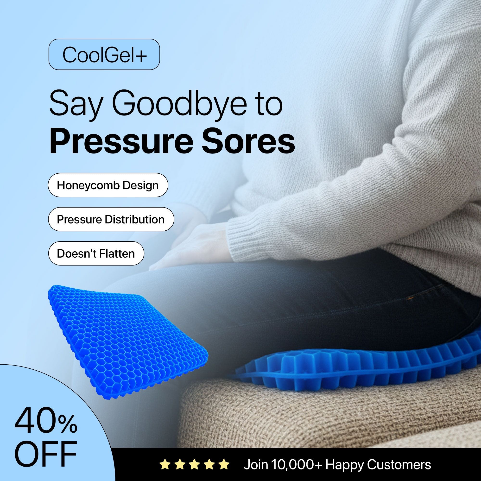 Honeycomb CoolGel+ Cushion